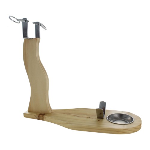 Soporte para jamón modelo Estilo con recoge grasa INALSA.