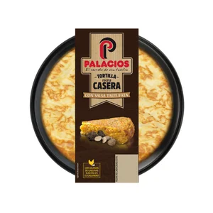 PALACIOS Tortilla de patatas receta casera con salsa tartufata 600 g.