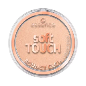 ESSENCE Touch bonucy glow tono 10 Soft glaze, brillo champán dorado Iluminador en crema y polvo acabado similar al cristal.