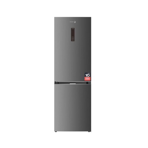 Frigorífico combi 186cm FAGOR 3FFK6677X inox, No Frost, clasificación energética: C, H: 186cm, A: 59,5cm, F: 68cm, capacidad total: 337L.