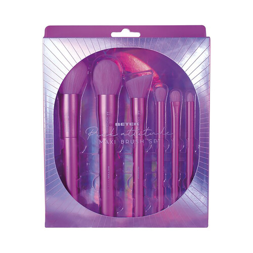 BETER Pink attitude collection Esctuche con brochas y pinceles