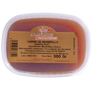Imagen de AL ANDALUS Carne de membrillo AL ANDALUS 300 g.