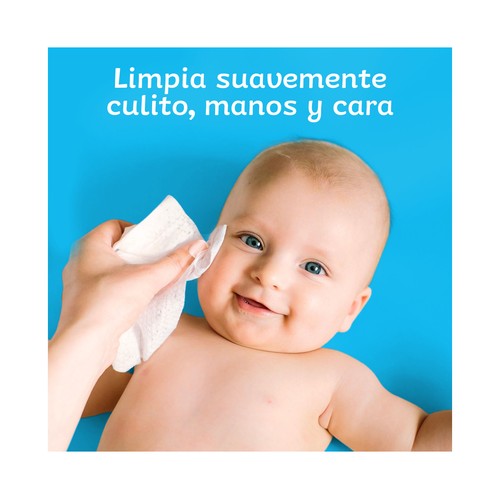 DODOT Toallitas humedas para bebé, aptas para manos y cara 4 x 52 uds.