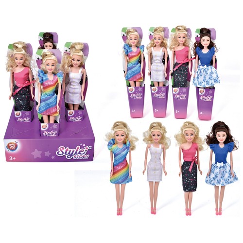Muñeca Style Story, modelos surtidos +3 Años ONE, TWO FUN