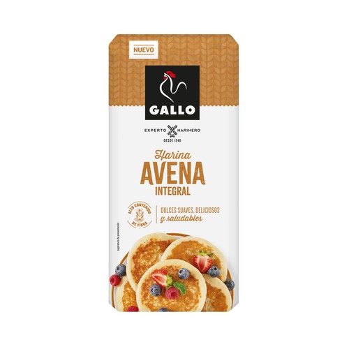 GALLO Harina avena integral 500 g.