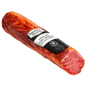 SÁNCHEZ ALCARAZ Lomo de cebo ibérico (50% raza ibérica) 400 g.