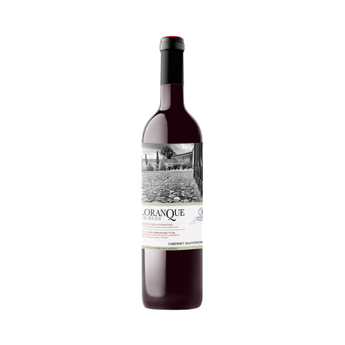 LA CRUZ DE LORANQUE  Vino tinto ecológico suavignon con IGP Vino de la Tierra de Castilla 75 cl.