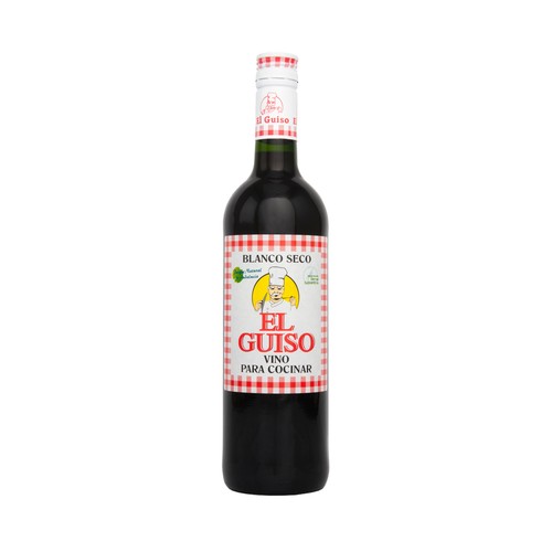 Vino blanco para cocinar EL GUISO botella de 75 cl.