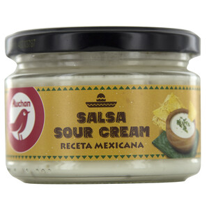 PRODUCTO ALCAMPO Salsa sour cream PRODUCTO ALCAMPO, 240 g.