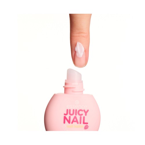 ESSENCE Juicy nail tono rosa pastel claro Bálsamo para unas uñas suaves y cuidadas.