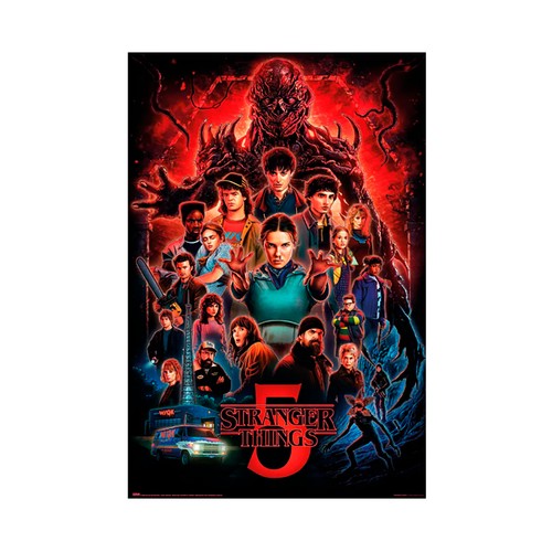Poster stranger things t5 5. ERIK