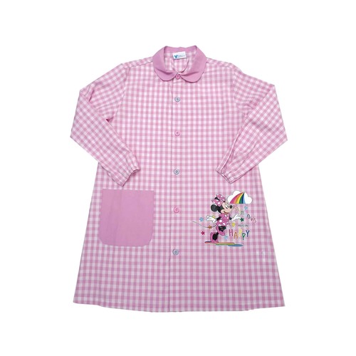 Babi rosa con dibujo estampado, DISNEY Minnie Mouse, talla 4.