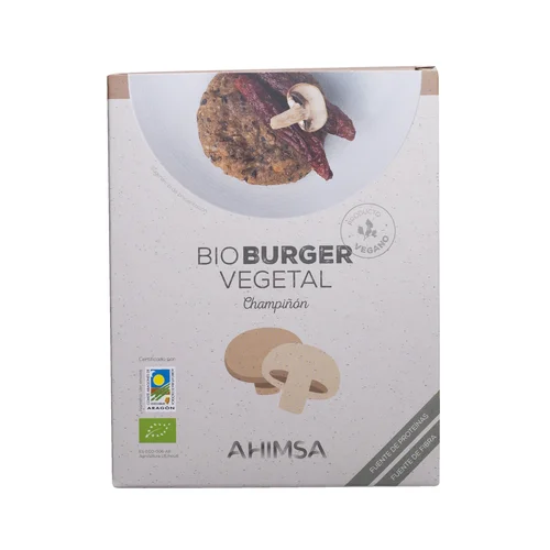 AHIMSA Salchichas vegetales quinoa y tofu ecológicas AHIMSA 200 g.