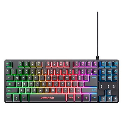 Pack 2 en 1 ratón y teclado TRUST Gaming GXT798, iluminación RGB.