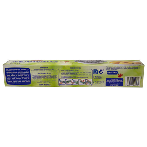 PRODUCTO ALCAMPO Film transparente PRODUCTO ALCAMPO 100 M.