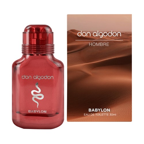 DON ALGODÓN Babylon Eau de toilette (colonia) para hombre con vaporizador en spray 30 ml.