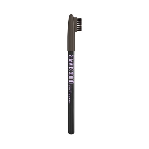 MAYBELLINE Quick shaper tono 05 Deep brown Lápiz para dar forma a las cejas, acabado natural.