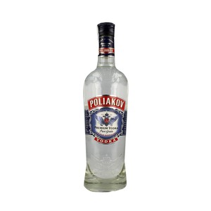 Imagen de POLIAKOV Vodka premium POLIAKOV botella de 70 cl.
