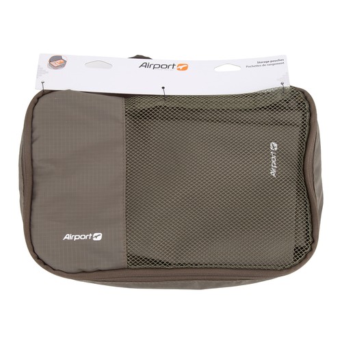 Bolsas airport packing khaki. AIRPORT.