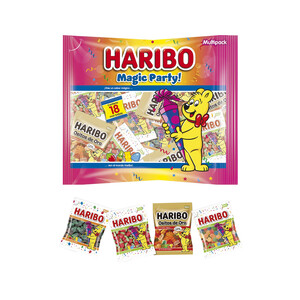 Imagen de HARIBO MAGIC PARTY! Golosinas surtido (caramelos de goma) 450 g.