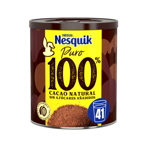 NESQUIK Cacao soluble intenso, 100 cacao natural NESQUIK 290 g.