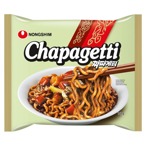 NONGSHIM Fideos instantáneos chapagetti 140 g.