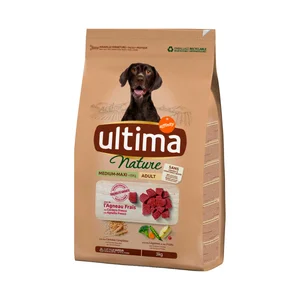 ULTIMA Comida para perro adulto a base de cordero, cereales y legumbres nature Adult Affinity 3 kg.