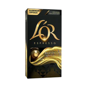 L´OR ESPRESSO Café en cápsulas espresso Guatemala 10 uds.