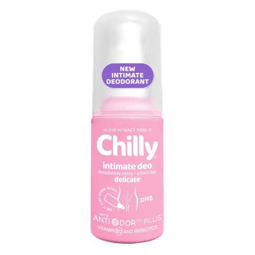 CHILLY Desodorante íntimo en pulverizador para pieles delicadas 50 ml.