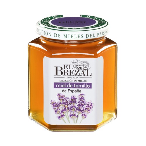 EL BREZAL Miel de tomillo, formato tarro de cristal 500 g.