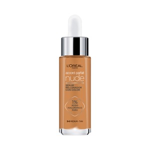 L´ORÉAL PARIS Accord parfait tono 4-5 Medio Oscuro Sérum rellenador con ácido Hialurónico.