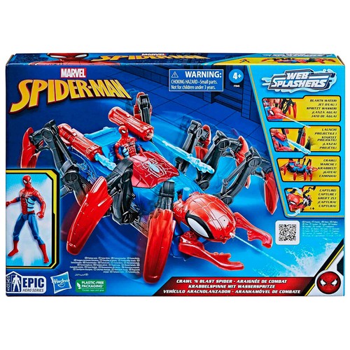 Spider-Man Vehículo Aracnolanzador +4 Años