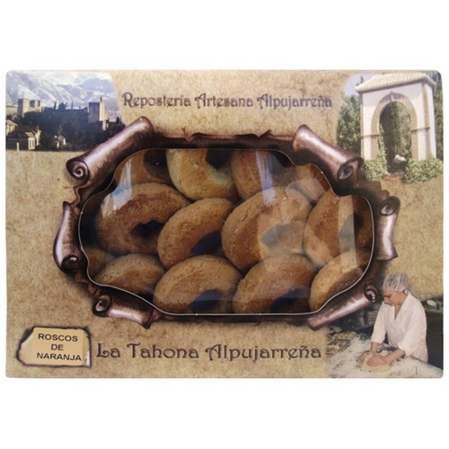 LA TAHONA ALPUJARREÑA Roscos de naranja 400 g.