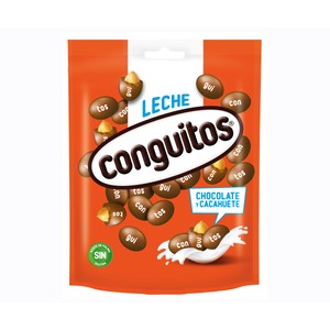 Imagen de CONGUITOS Cacahuete con choco y leche 200 gr.