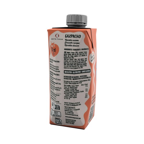 SANTA TERESA Stitch Gazpacho suave sin pan 330 ml.