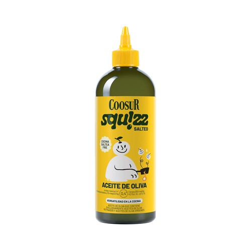COOSUR Aceite de oliva refinado squizz salteo 500ml