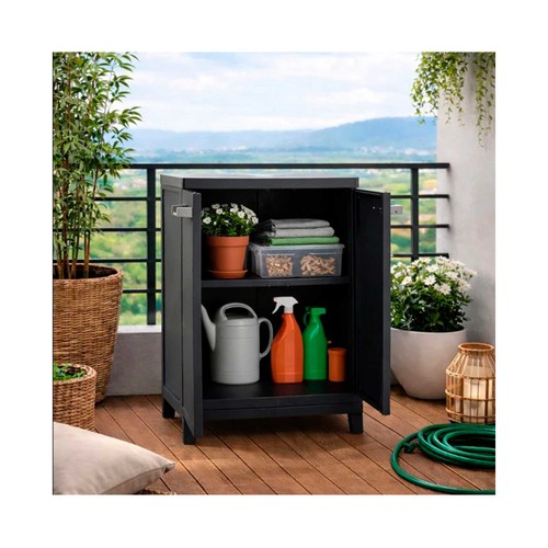 Armario bajo Prime ideal para jardín 1000 Toomax 88x66x40cm, PLAST-MECCANICA