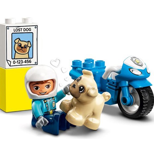 LEGO Duplo - Moto de Policía +2 años