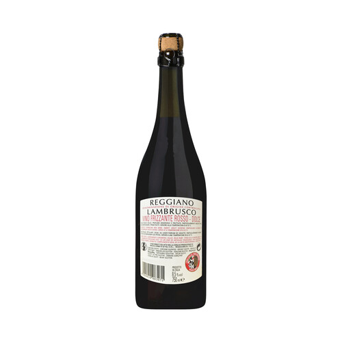 MEDICI ERMETE  Vino tinto lambrusco, frizzante dulce, con D.O. Reggiano MEDICI ERMETE botella 75 cl.