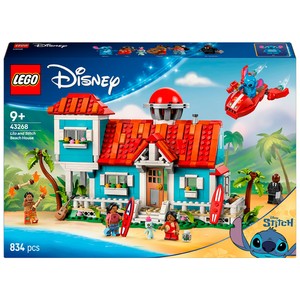 Imagen de LEGO Disney 43268, Casa en la Playa de Lilo y Stitch, 834 pcs +9 Años