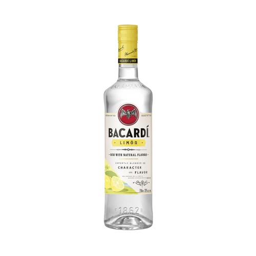BACARDI Ron blanco con un toque de lima, limón y pomelo botella de 70 cl.