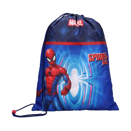 Mochila deportiva con cuerdas Spiderman. SPIDERMAN