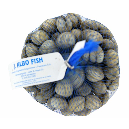 Berberechos gordos malla 500 g.