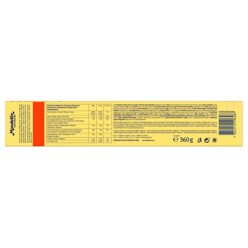 TOBLERONE Chocolatina de chocolate con leche suizo con nougat de miel y almendras 360 g.
