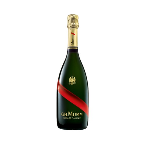 G.H. MUMM Gran cordon rouge Champagne elaborado en Francia botella de 75 cl.