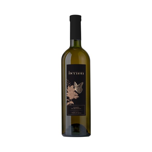 BERNON  Vino  blanco albariño con D.O. Rías Baixas botella de 75 cl.