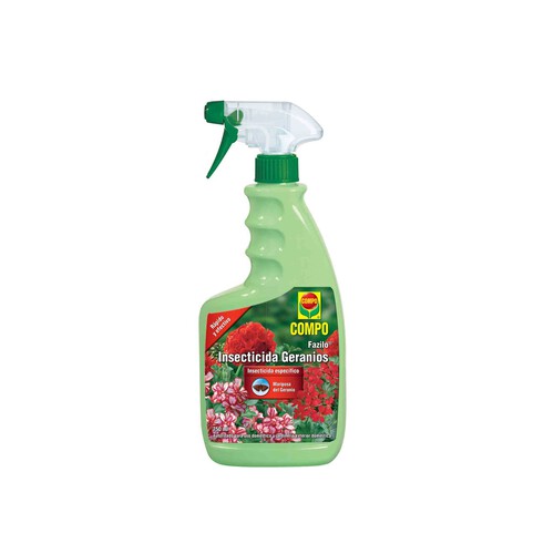 Spray de 750 mililitros de insecticida específico para geráneos COMPO Fazilo.