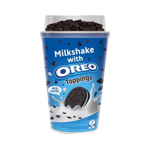 Batido con toppings de galletas Oreo PASCUAL 200 ml.