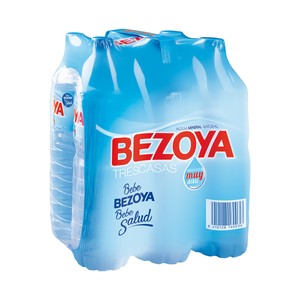 BEZOYA Agua mineral pack de 6 uds. x 1,5 l.