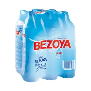 BEZOYA Agua mineral pack de 6 uds. x 1,5 l.